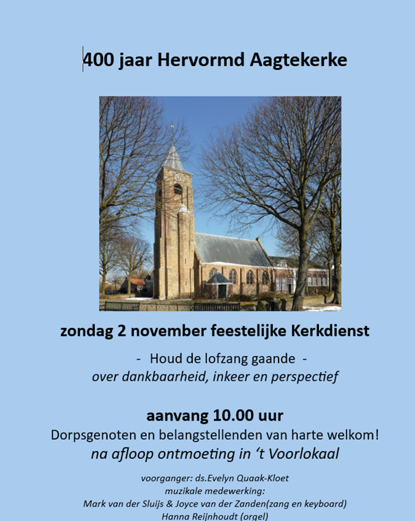 400 jaar Hervormd Aagtekerke